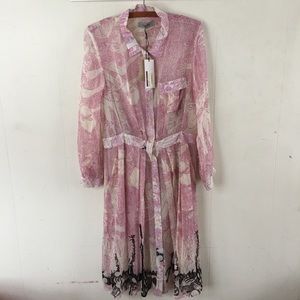 Rachel Comey Hunter dress pink size 10 NWT